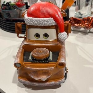 Disneyland California Adventure Cars land Holiday Tow Mater Popcorn Bucket